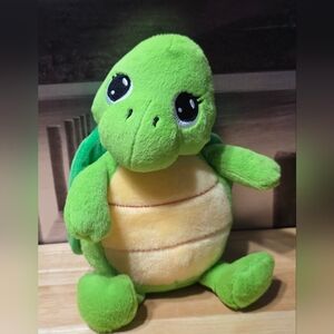Lullabrites Turtle Plays Lullabies & Changes Colors Green Plush Turtle Toy